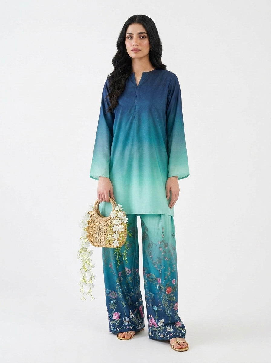 2-Piece Printed Suit