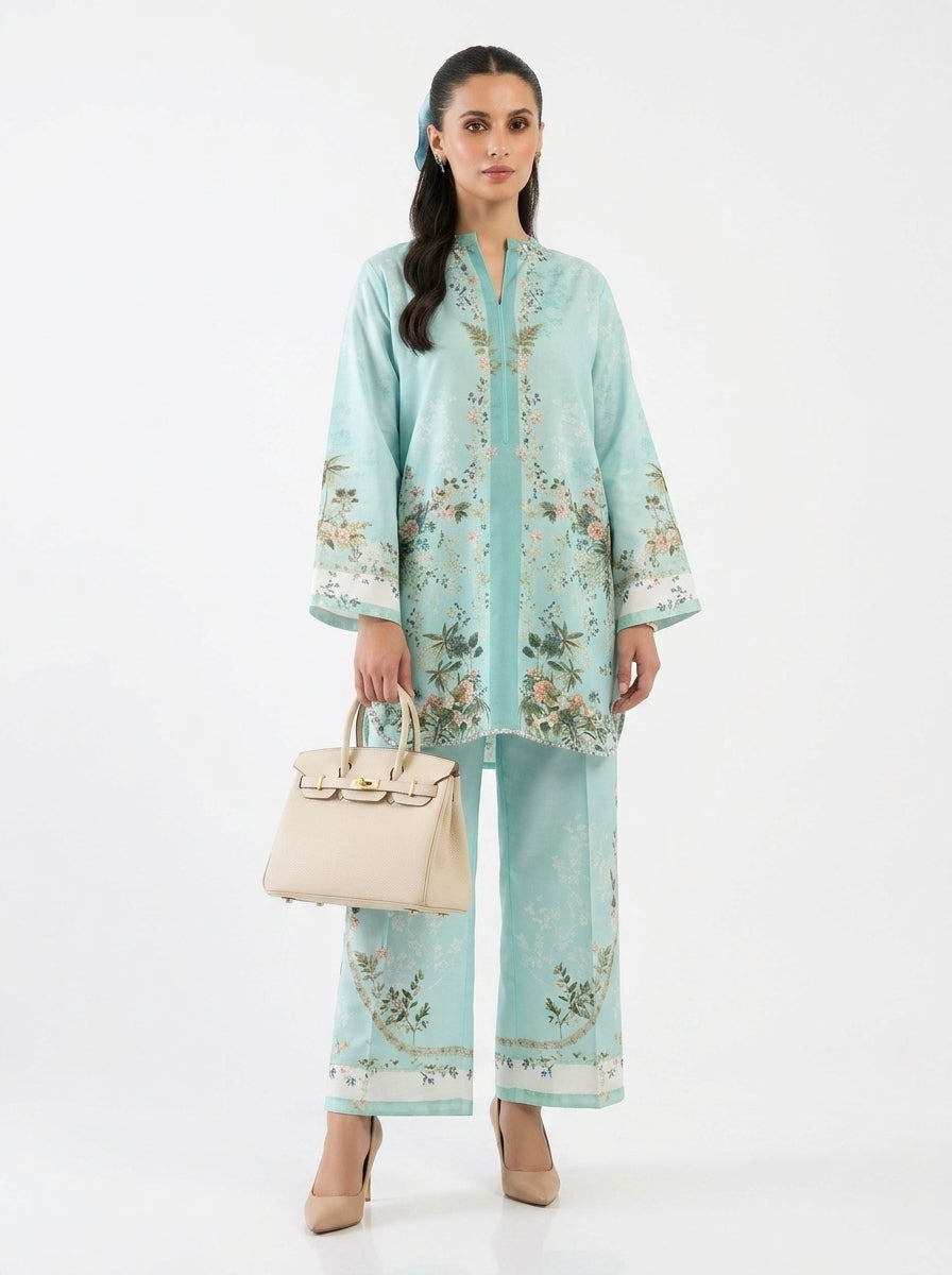 2-Piece Printed Suit