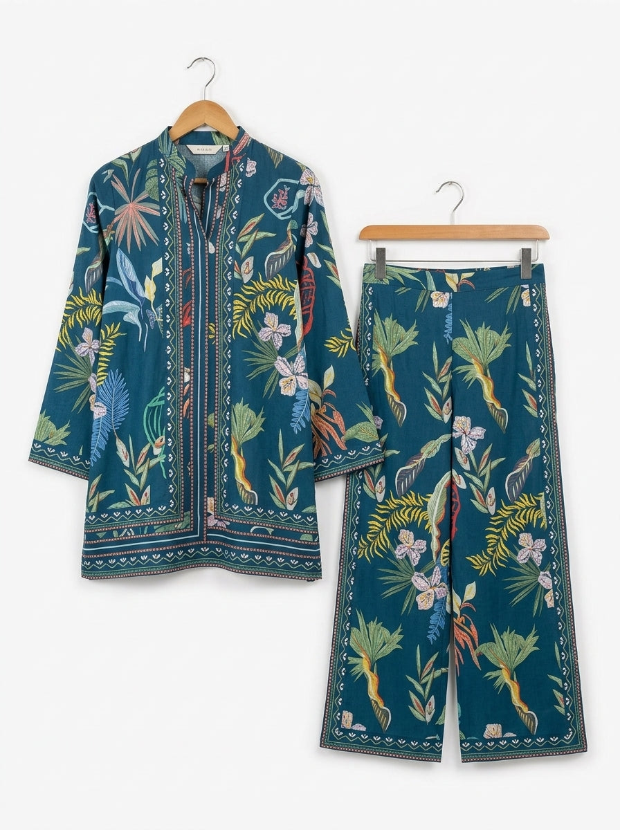 2-Piece Printed Suit
