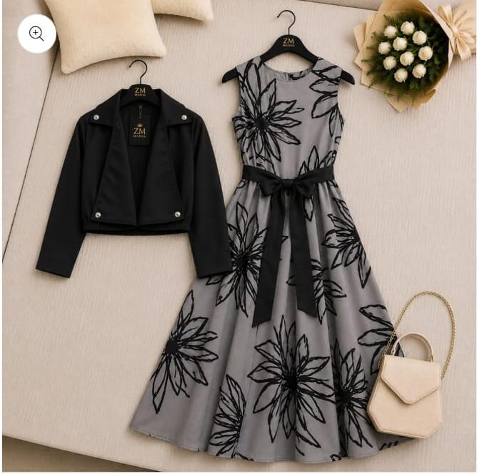 🌸 Floral Maxi Dress Set 🌸